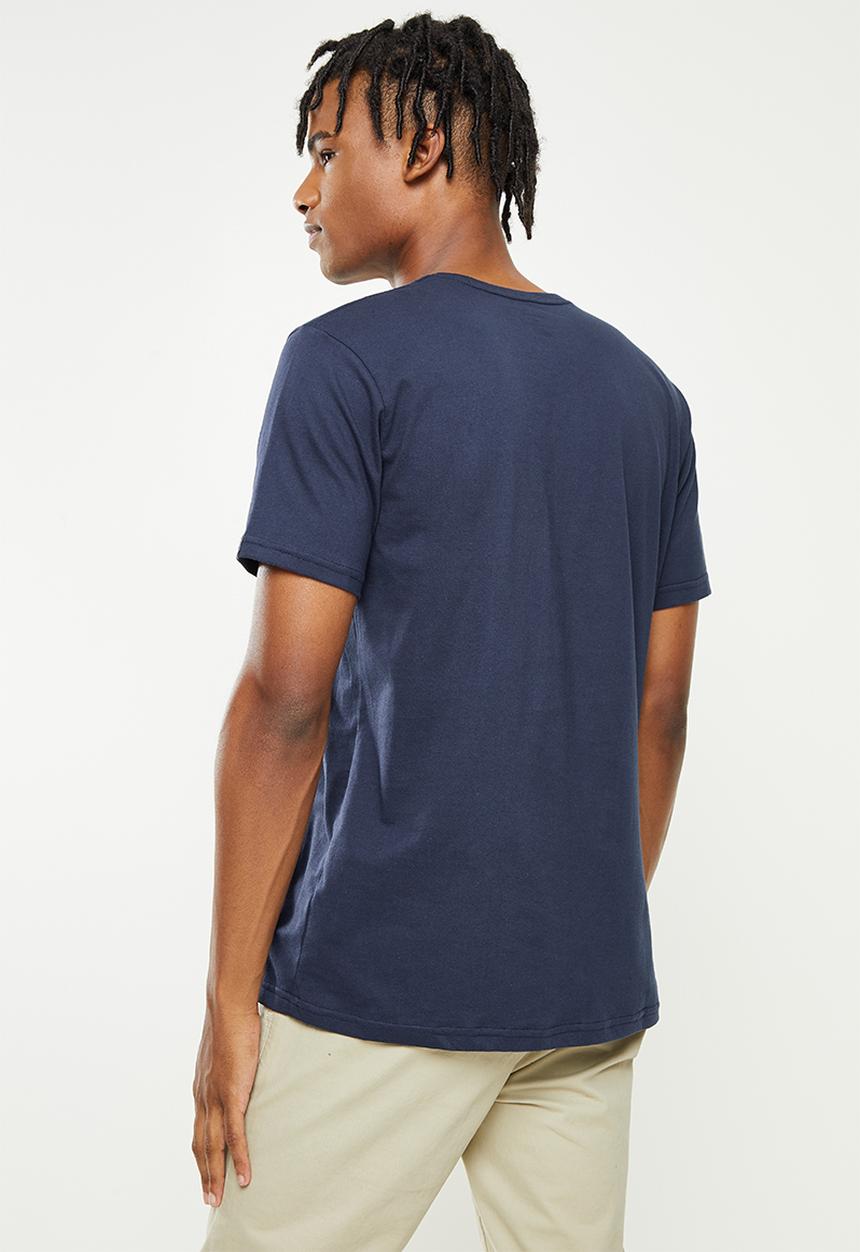 Quiksilver - Border to border tee - navy blazer
