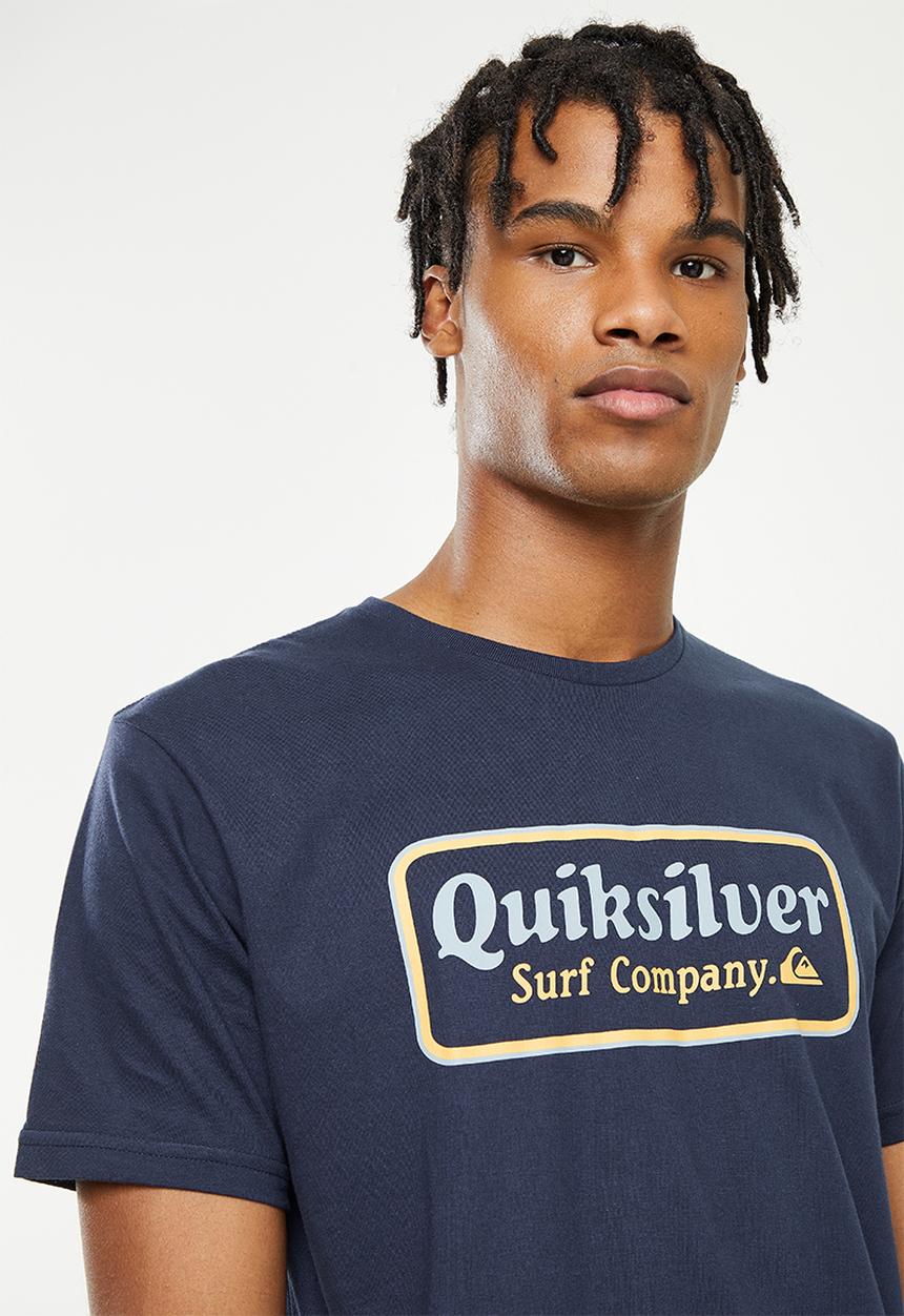 Quiksilver - Border to border tee - navy blazer