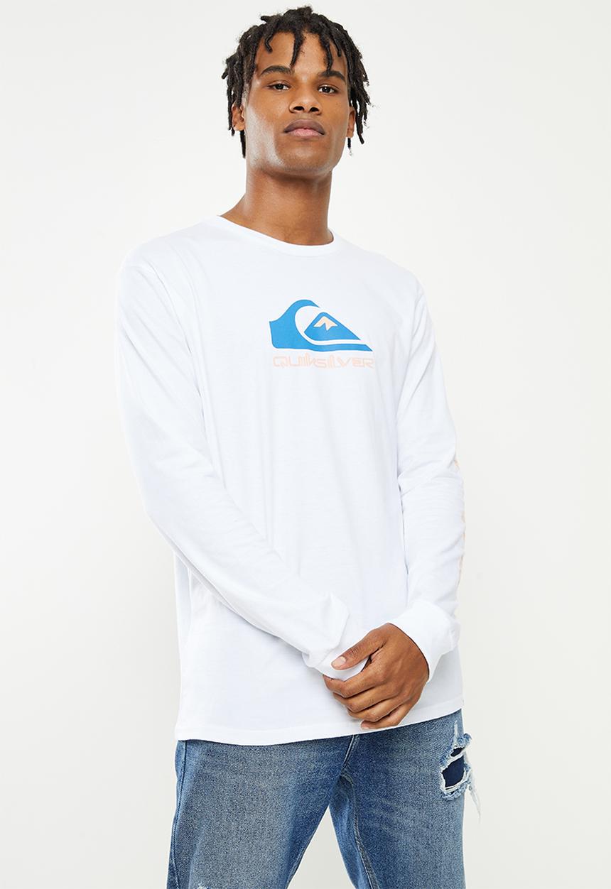 Quiksilver - Omni logo tee - white
