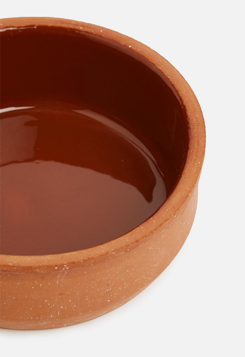 Excellent Houseware - Ramekin terracota set of 3 - rust 