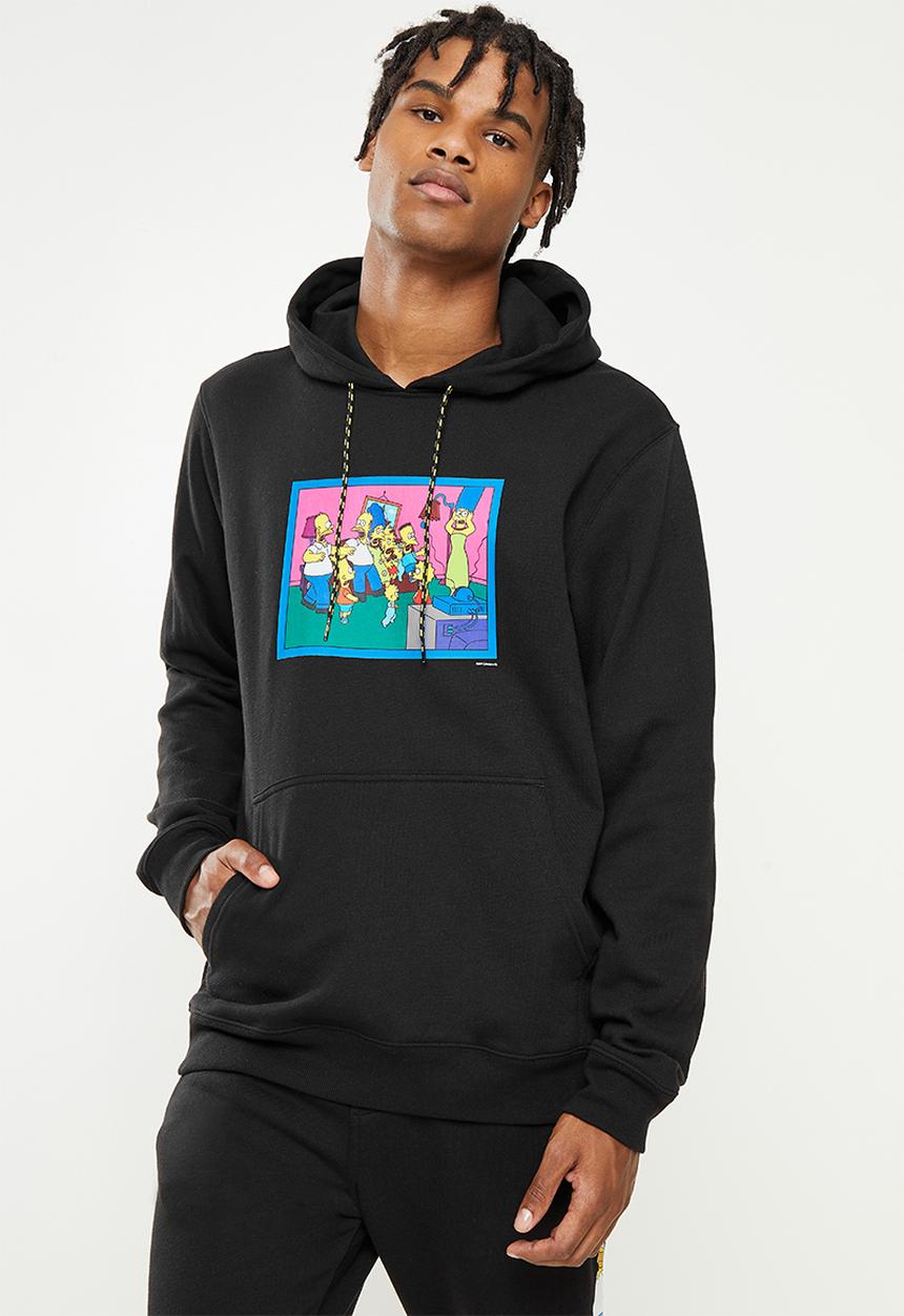 Billabong  - The Simpsons™  Couch Gag Fleece Hoodie - Black