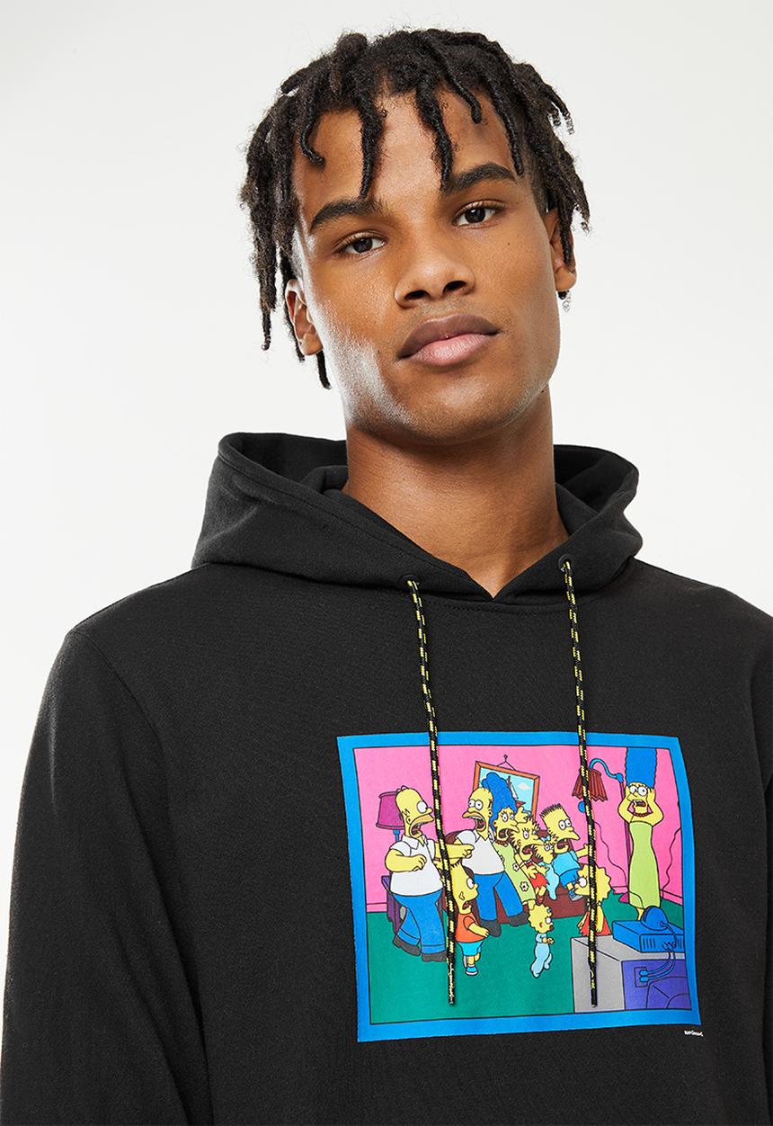 Billabong  - The Simpsons™  Couch Gag Fleece Hoodie - Black