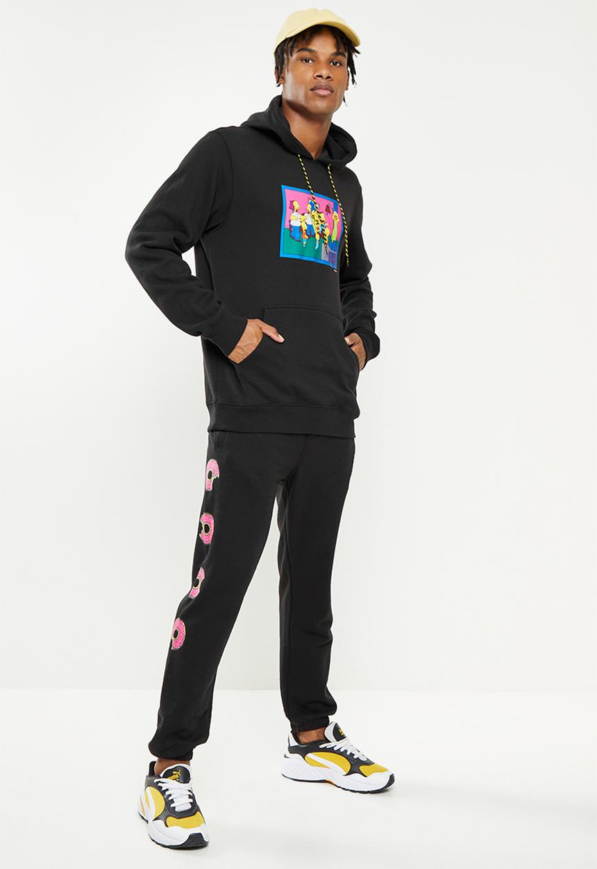 Billabong  - The Simpsons™  Couch Gag Fleece Hoodie - Black