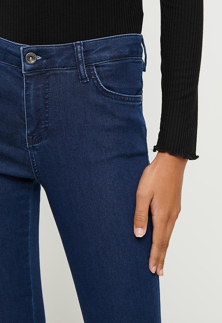 Koton - Low rise push-up skinny jean - indigo