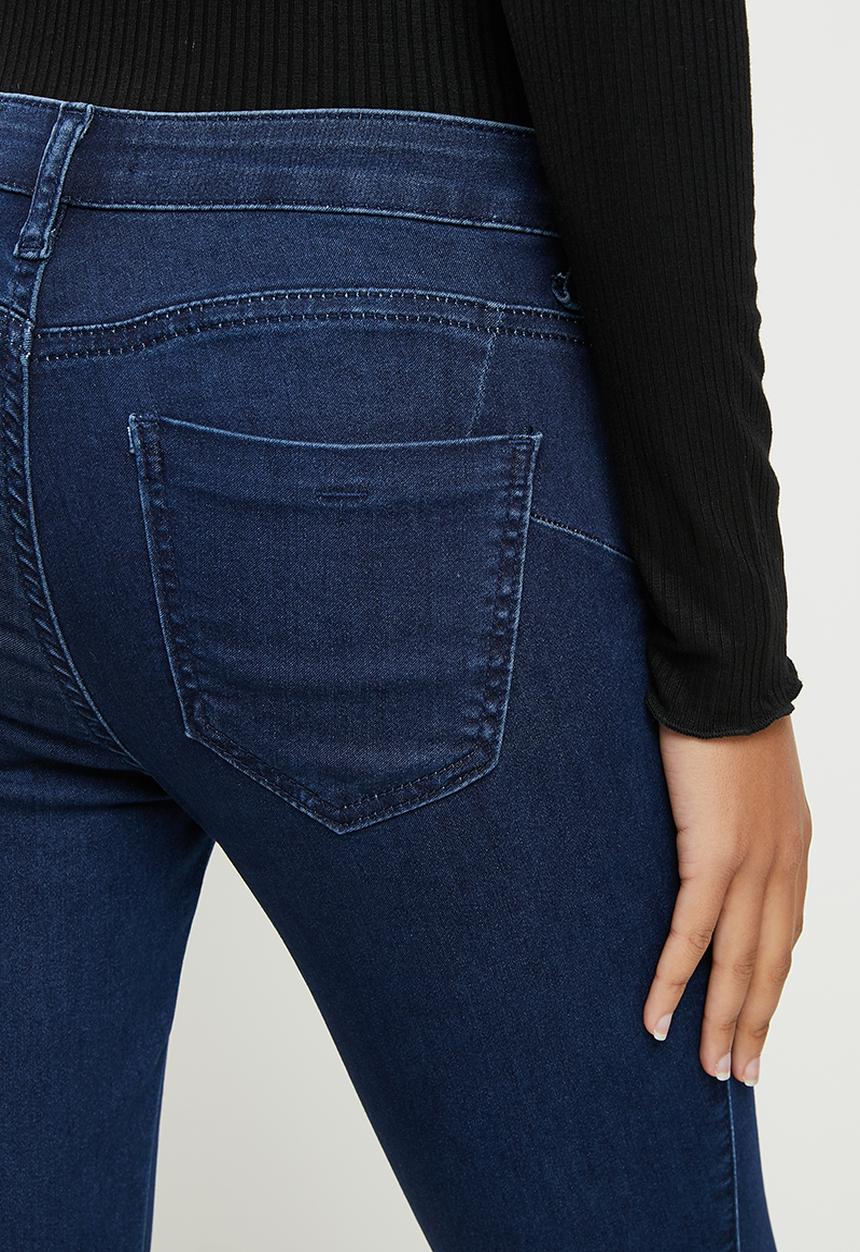 Koton - Low rise push-up skinny jean - indigo