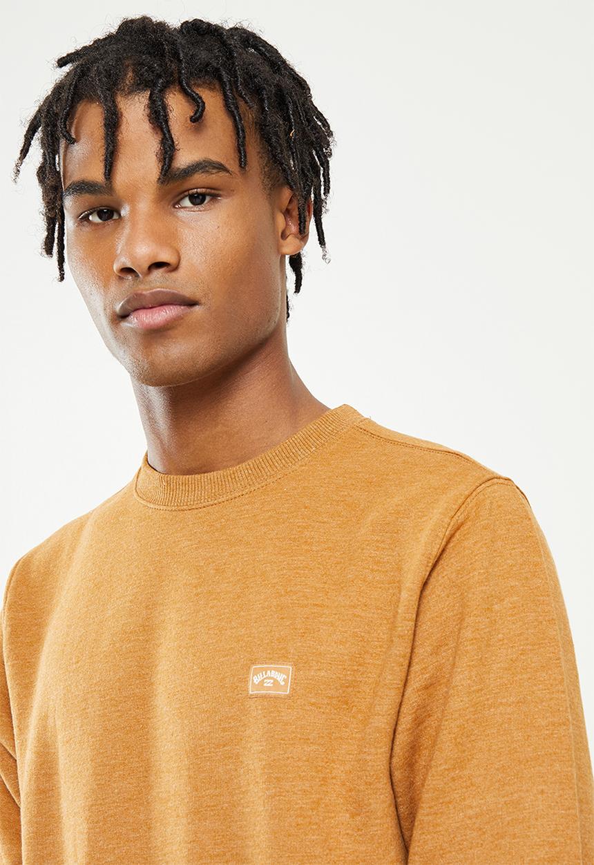 Billabong  - All day crew sweatshirt - carmel