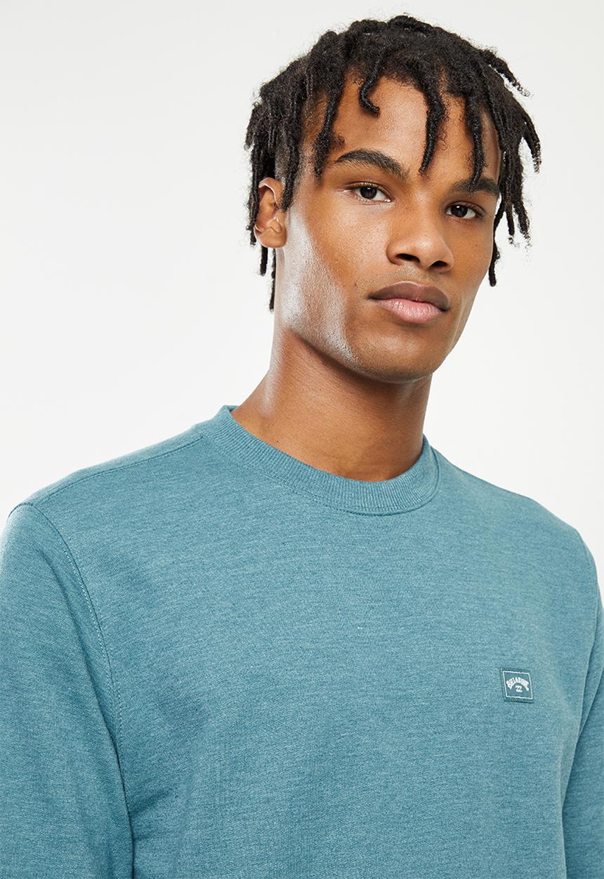 Billabong  - All day crew sweatshirt - marine