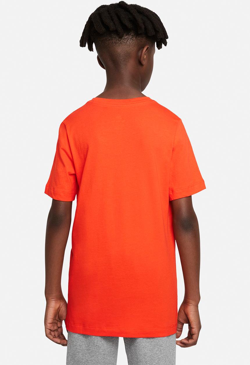 Nike - B nsw tee futura icon td - rush orange