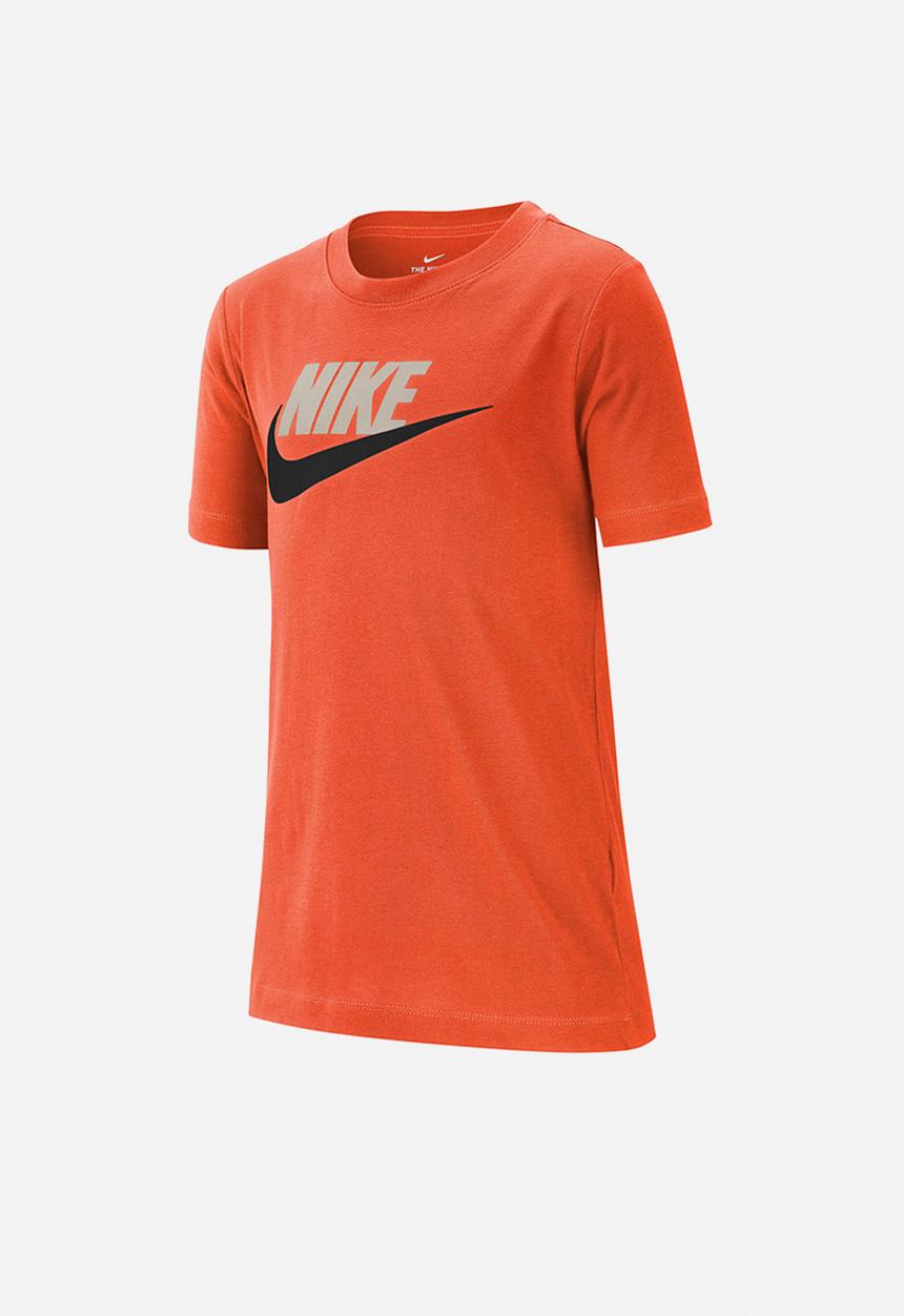 Nike - B nsw tee futura icon td - rush orange