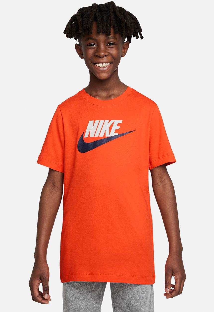 Nike - B nsw tee futura icon td - rush orange