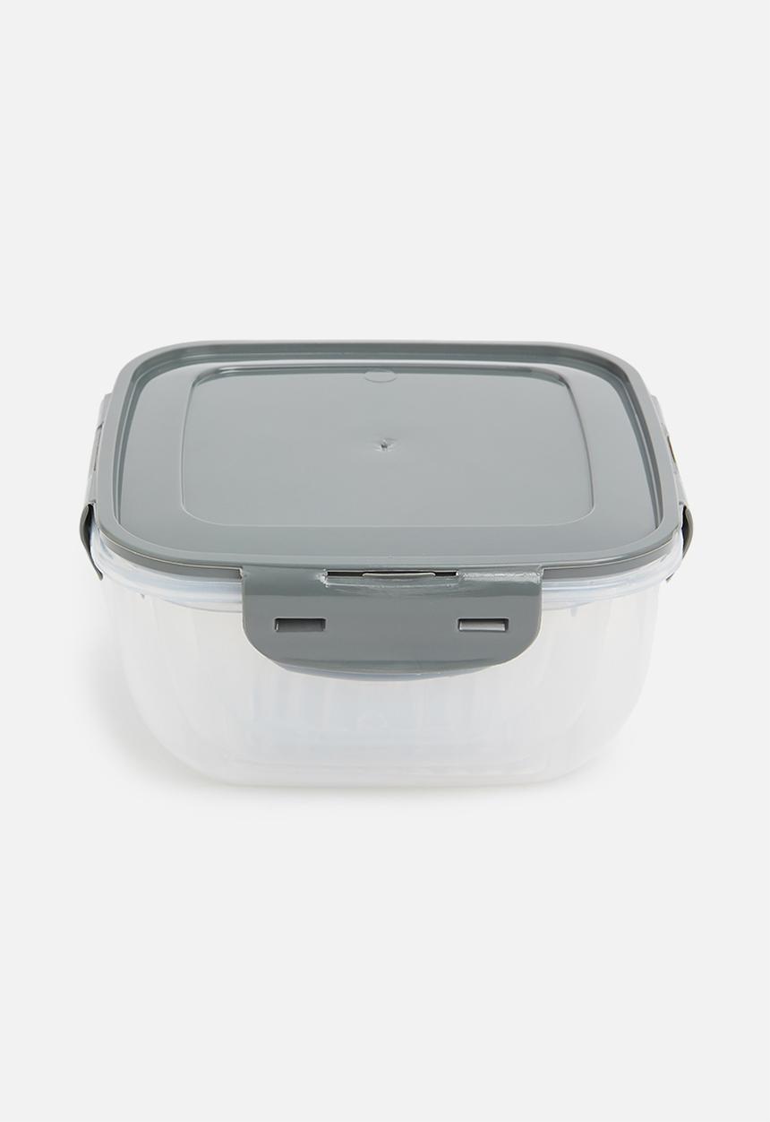 Storage Solutions - Tupperware set of 3 - grey