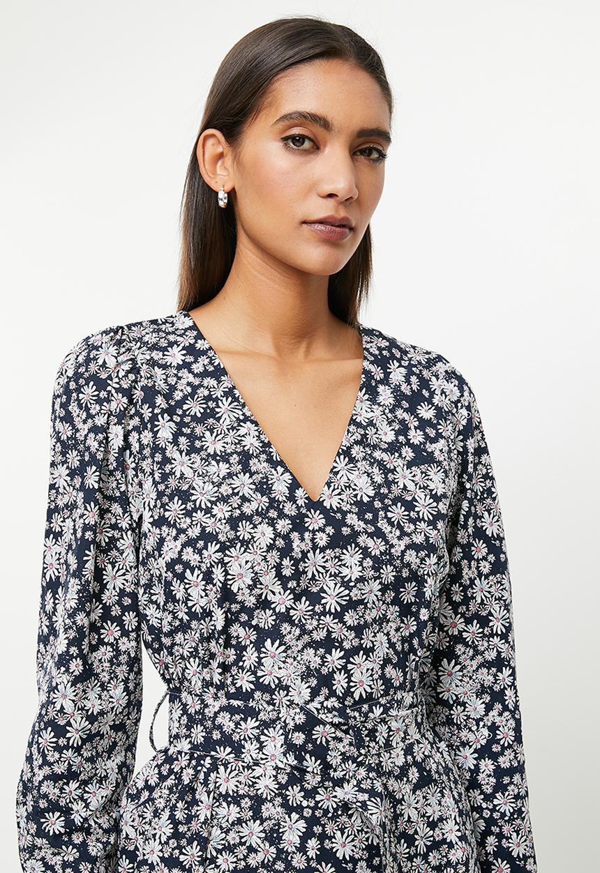 Koton - Floral midi dress - white design