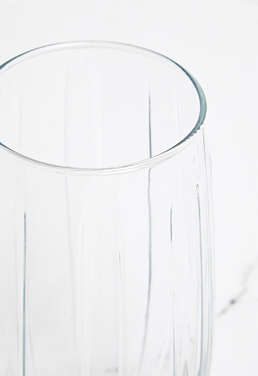 Sixth Floor - Linka hiball set of 4 -  clear