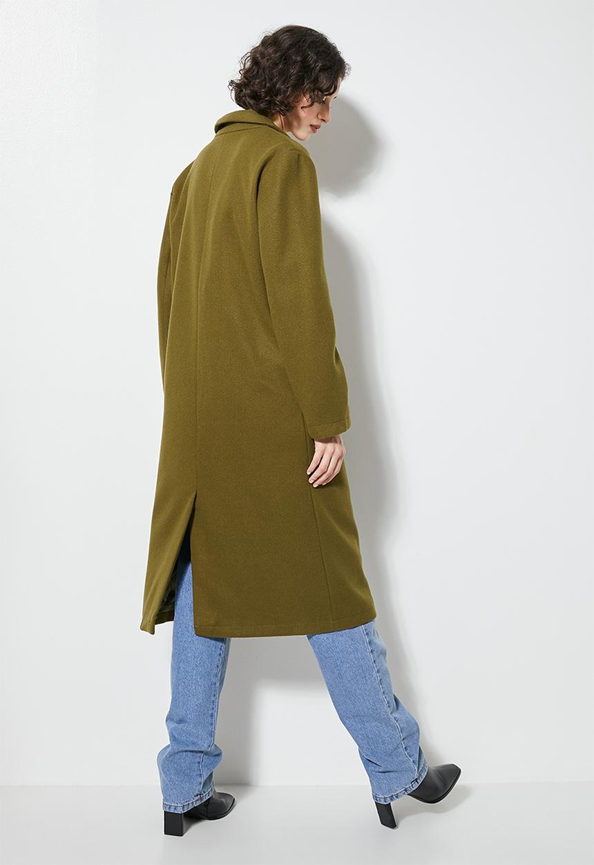 Superbalist - Maxi blazer coat - new olive
