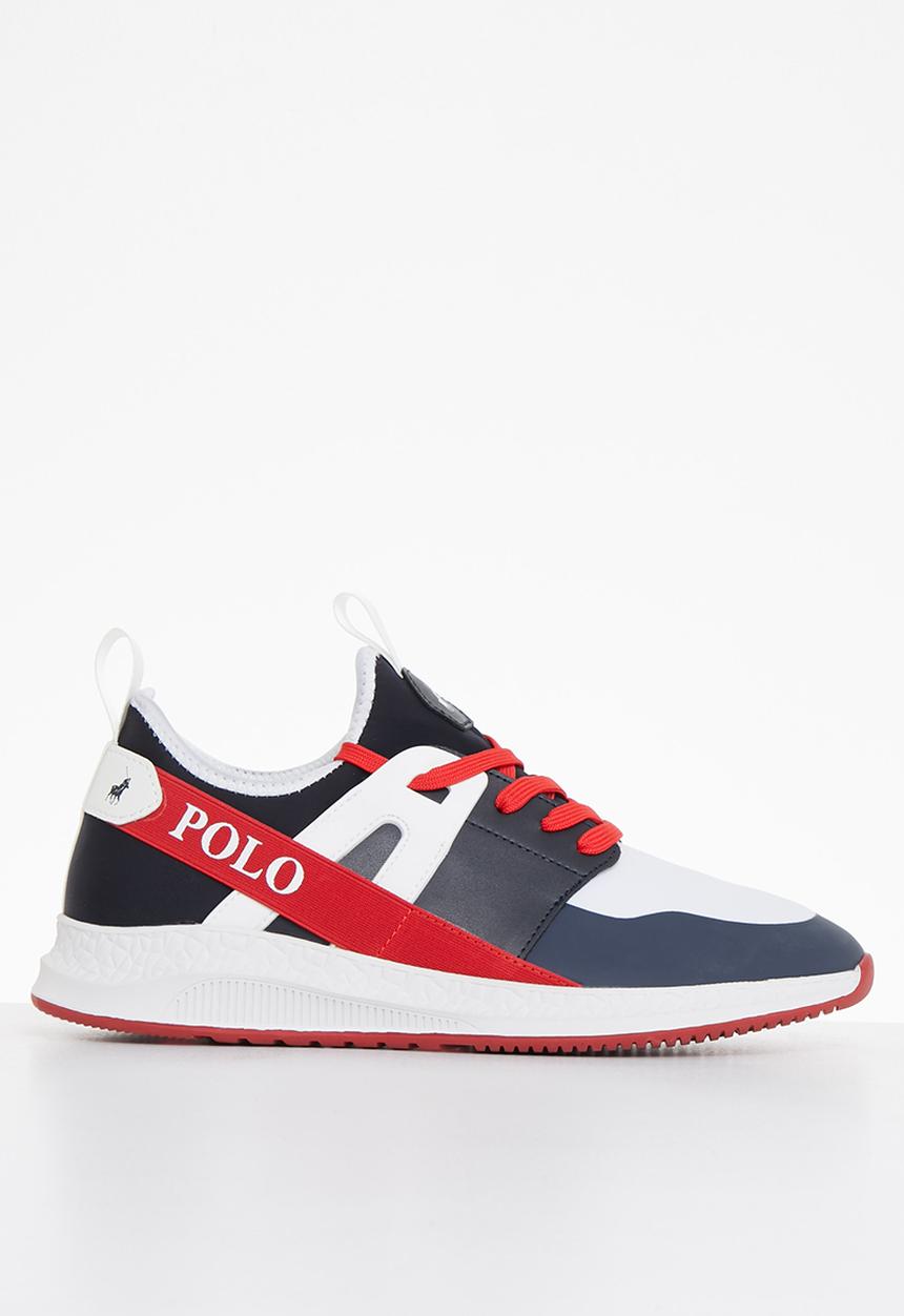 POLO - Athleisure side flash polo sneaker - nautical