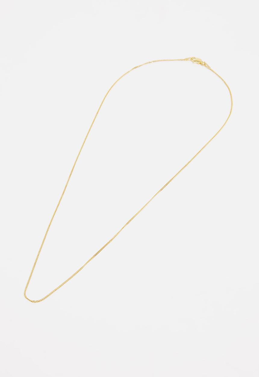 Matter of Fakt - Light og chain 1mm - silver gold plates