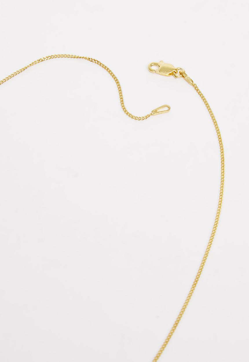 Matter of Fakt - Light og chain 1mm - silver gold plates