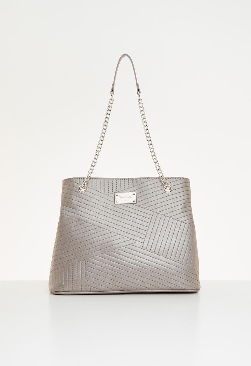 Pierre Cardin - Paris chain shoulder bag - metallic