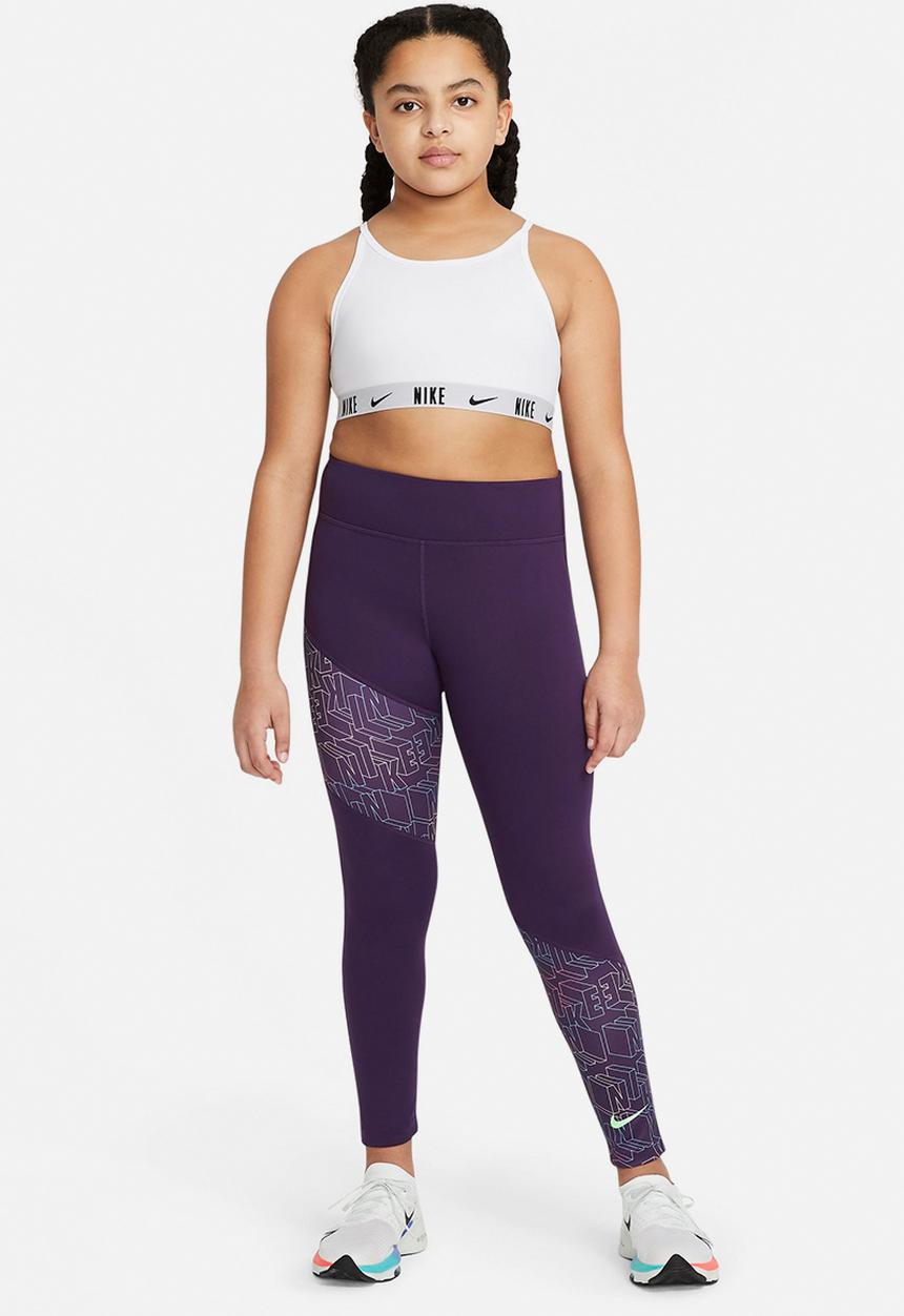 Nike - G nk trophy bra - white/white/black