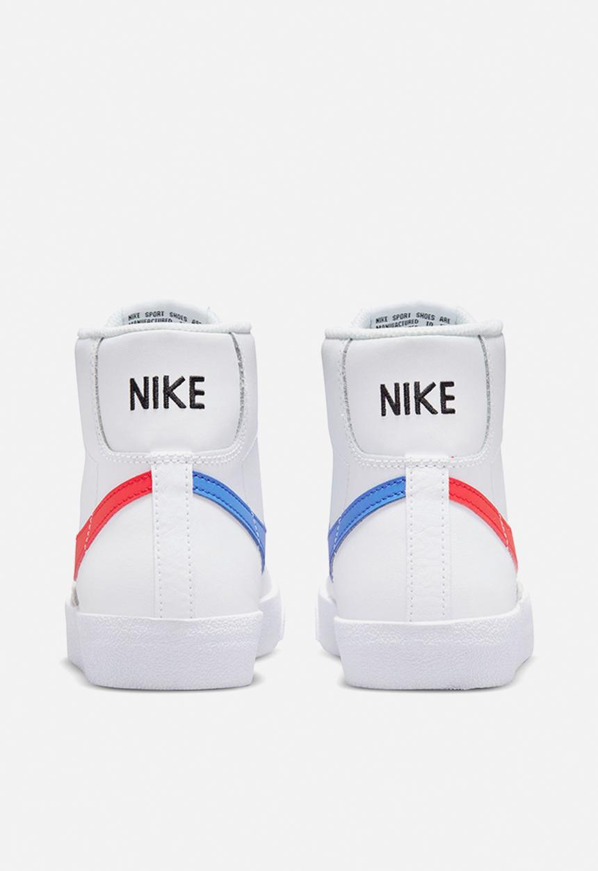 Nike - Nike blazer mid '77 - white/habanero red-medium blue-black