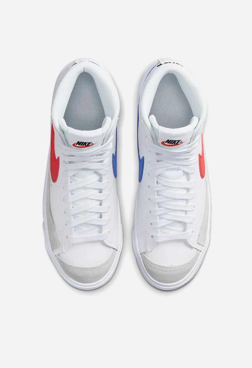Nike - Nike blazer mid '77 - white/habanero red-medium blue-black
