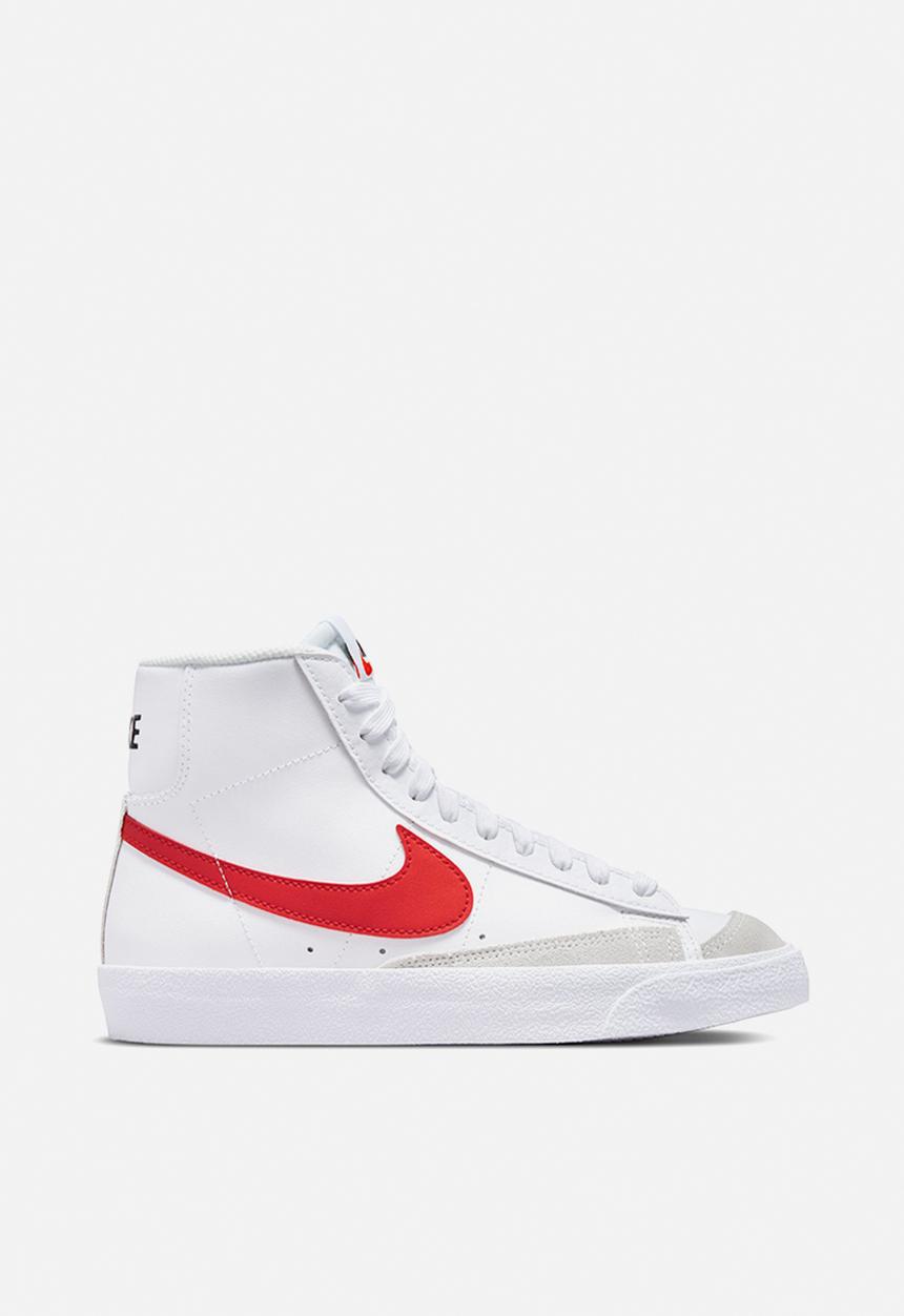 Nike - Nike blazer mid '77 - white/habanero red-medium blue-black