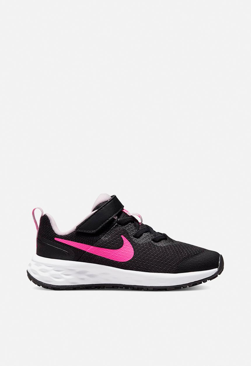 Nike - Nike revolution 6 nn (psv) - black/hyper pink-pink foam