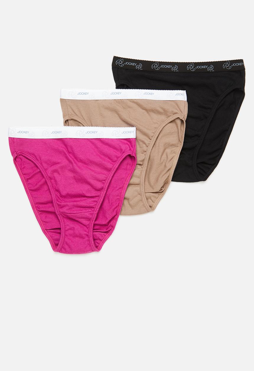 Jockey - 3 pack plain french cut - multi
