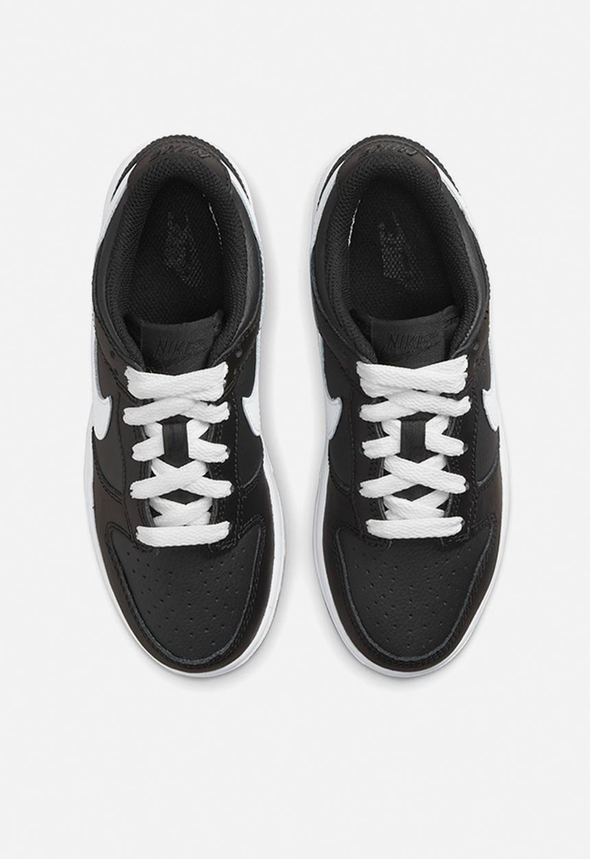 Nike - Nike dunk low - black/white-off noir
