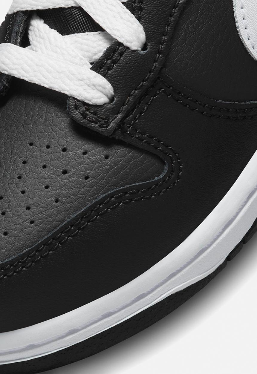 Nike - Nike dunk low - black/white-off noir