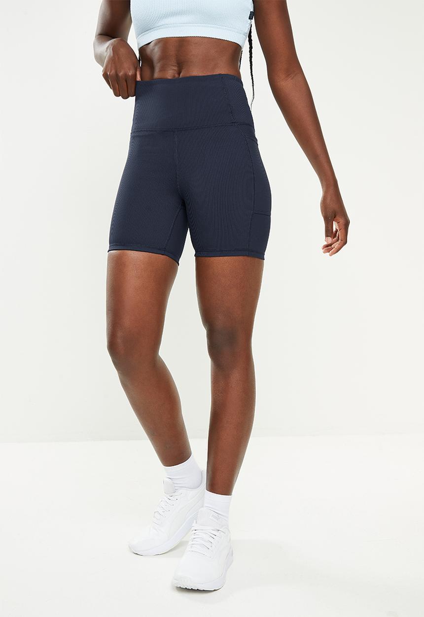 Cotton On - Rib pocket bike short - navy 