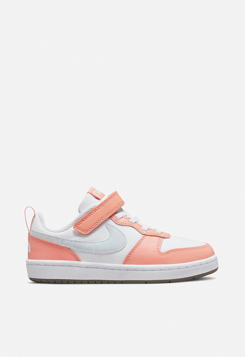 Nike - Court borough low 2 se1 (psv) - white/aura-lt madder root-cave stone