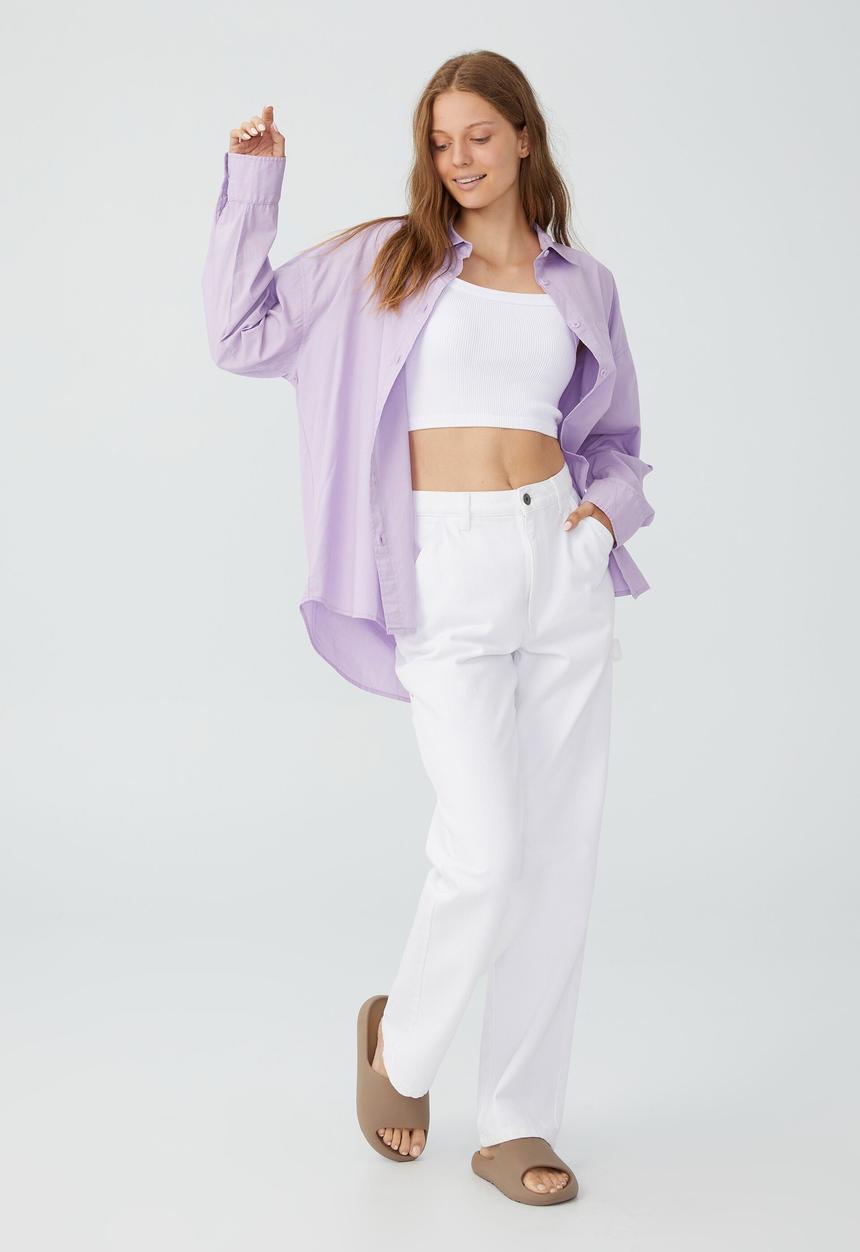 Cotton On - Dad shirt - fresh lilac
