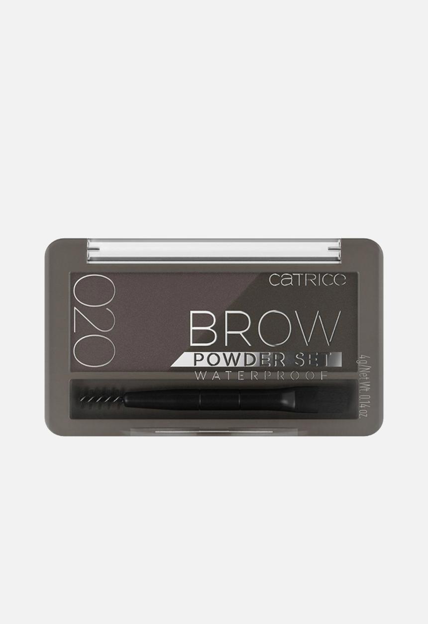 Catrice - Brow Powder Set Waterproof - Ash Brown