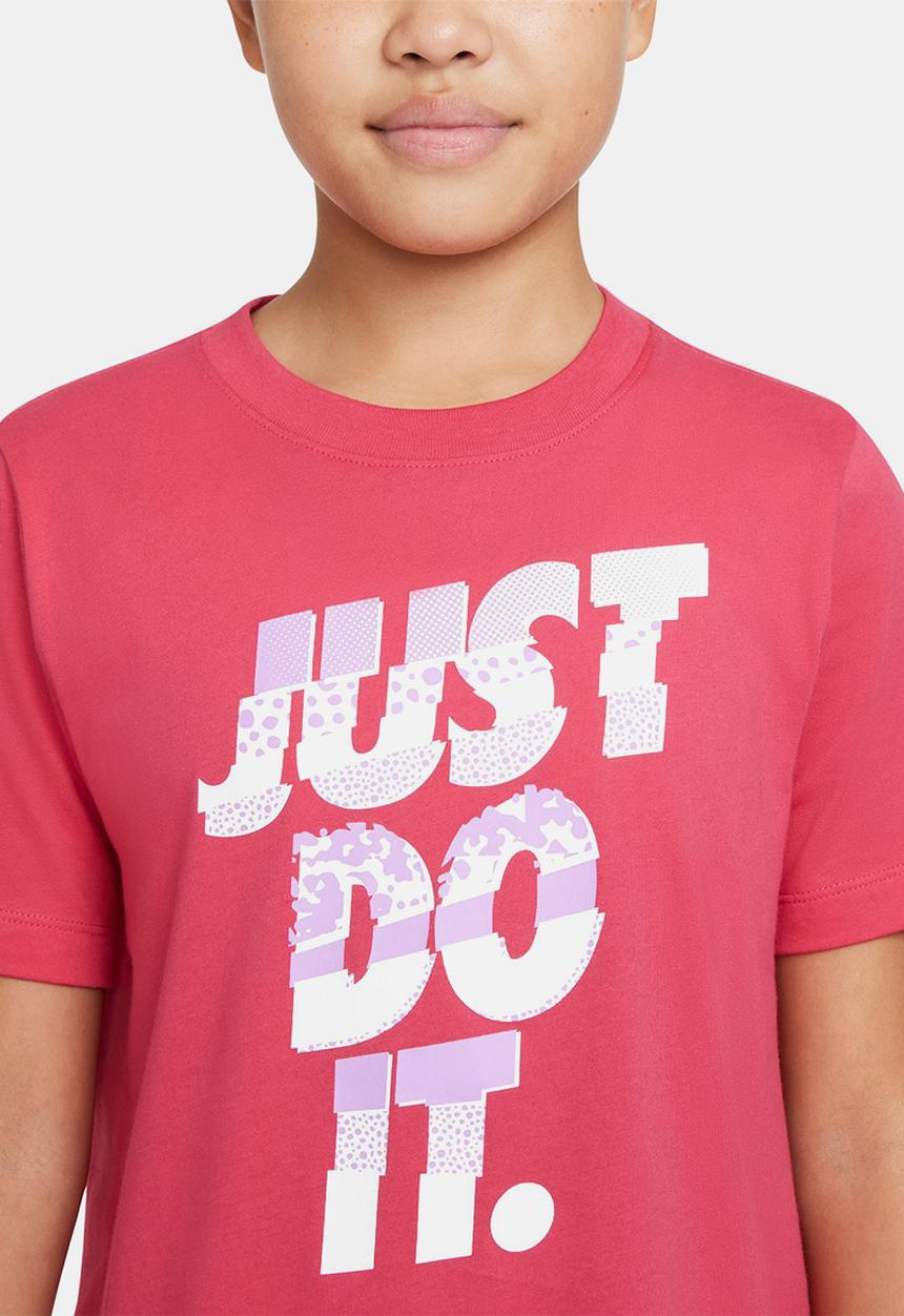 Nike - U nsw tee core brandmark 1 - pink