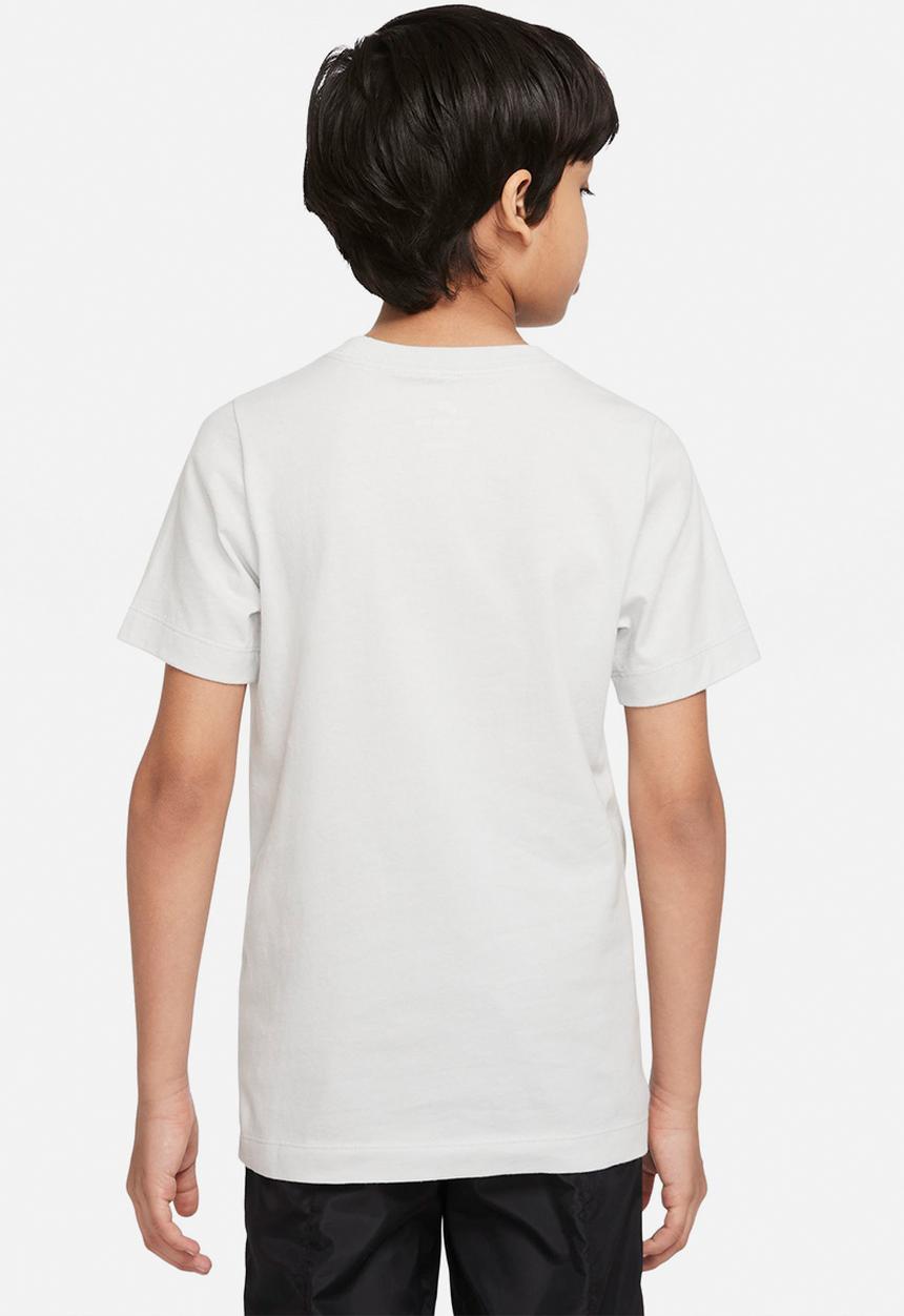 Nike - B nsw tee boxy 1 - grey 