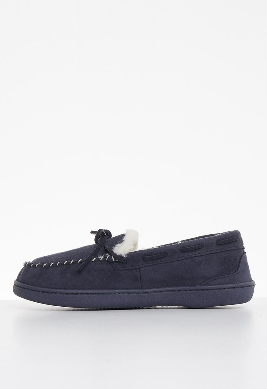 Hush Puppies - Carlotta slipper - navy