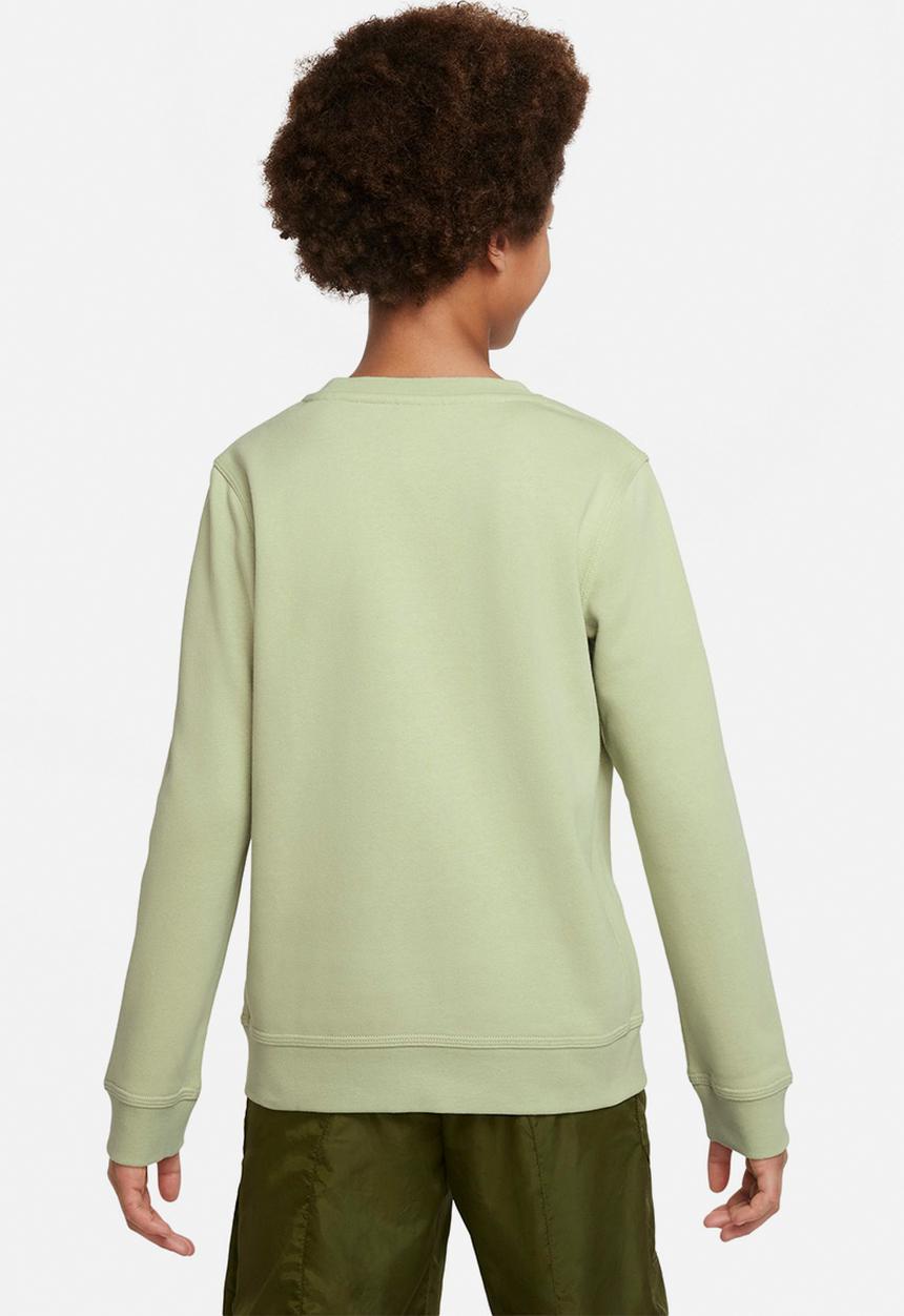 Nike - B nsw club crew bb - green 