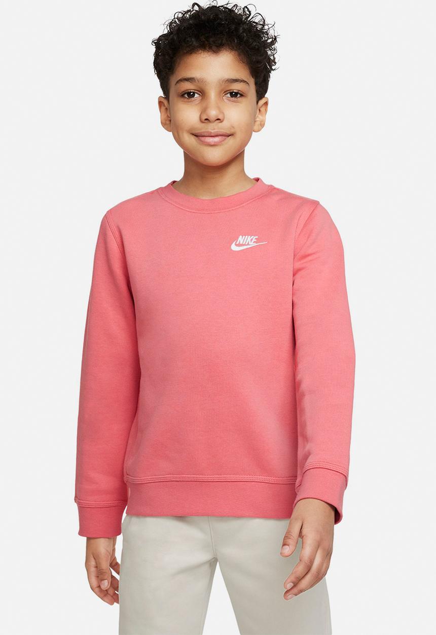 Nike - B nsw club crew bb - pink