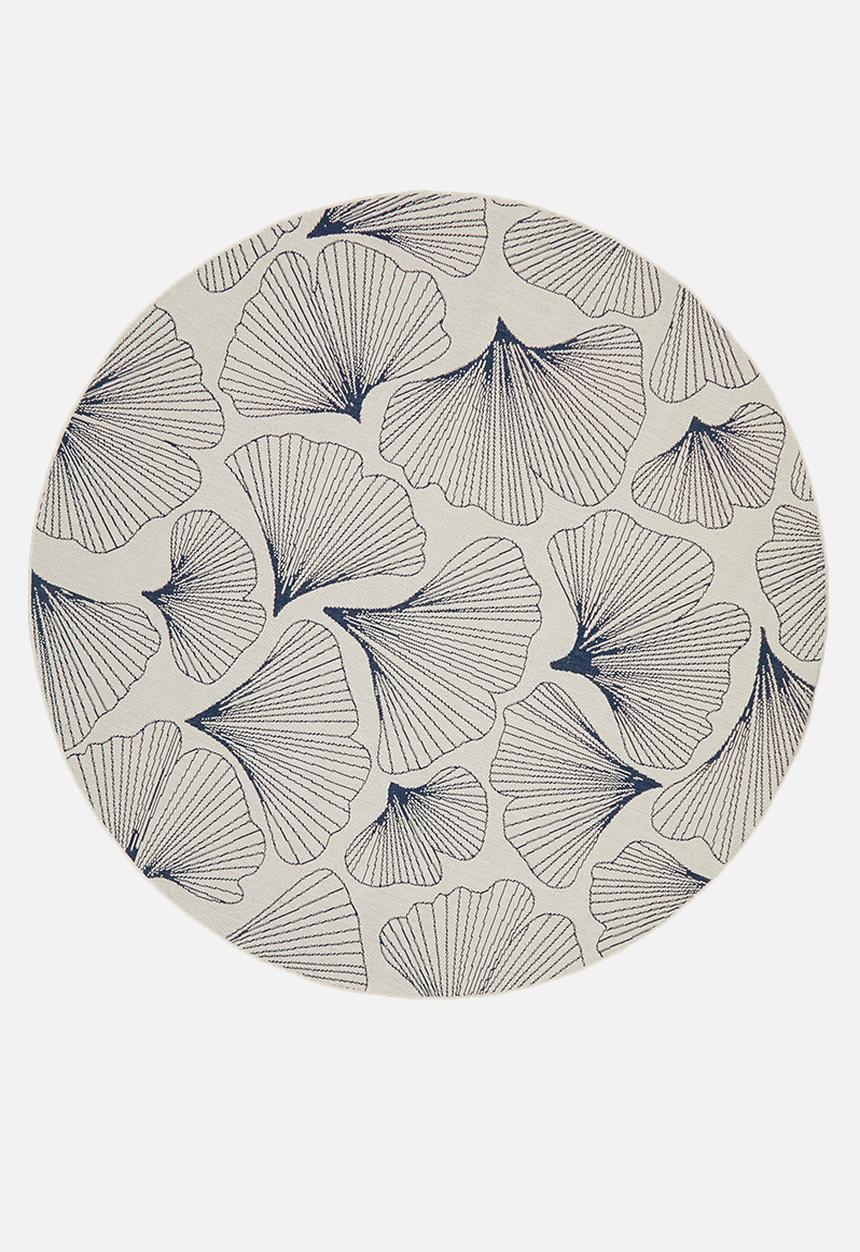 Fotakis - Lineo shell rug - navy