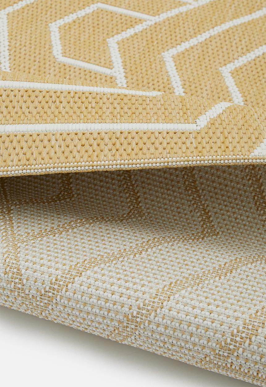 Fotakis - Lineo outdoor rug geo - mustard