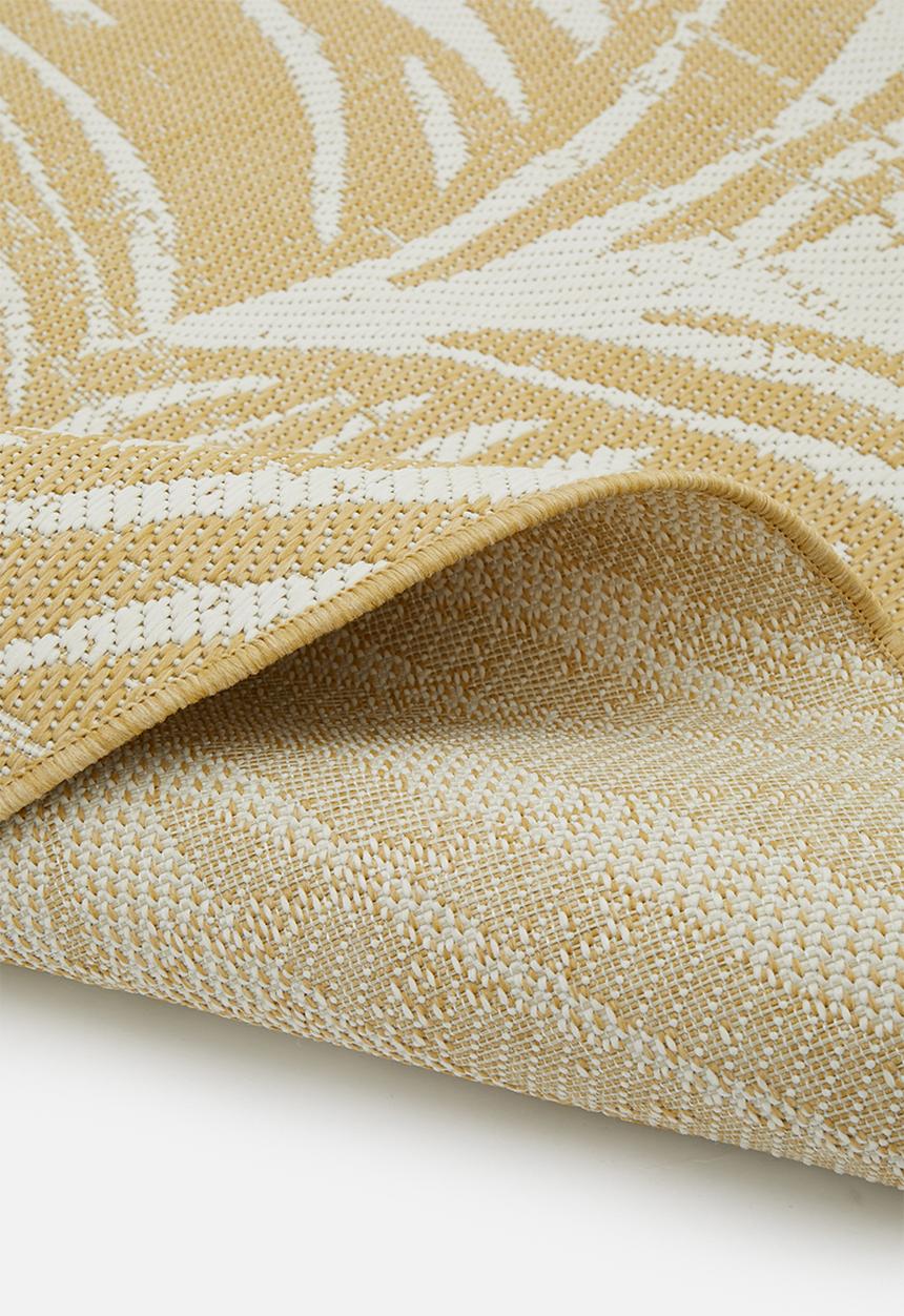 Fotakis - Lineo palm rug - mustard