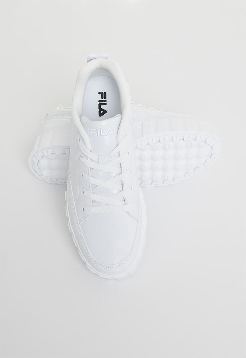 FILA - Sandblast low patent - white