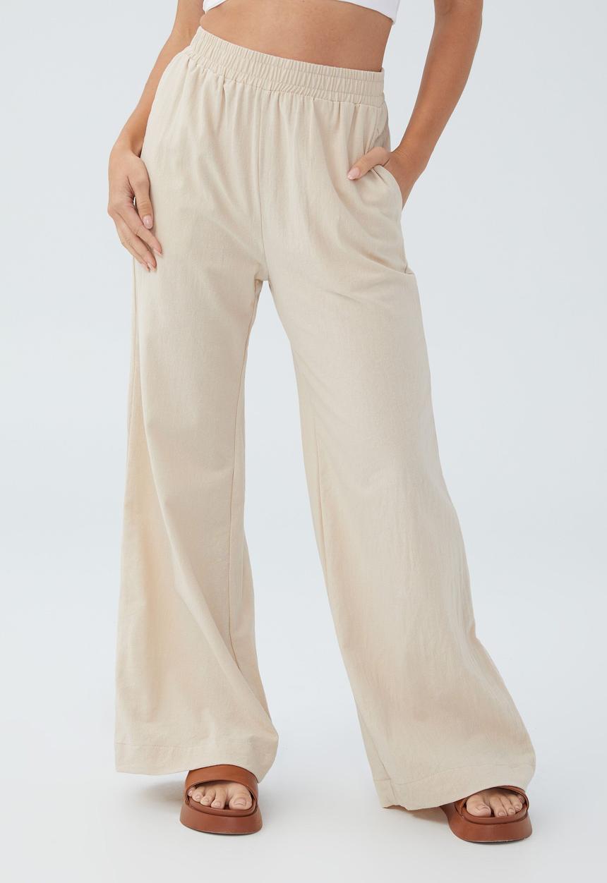 Cotton On - Sunny flare pant - stone