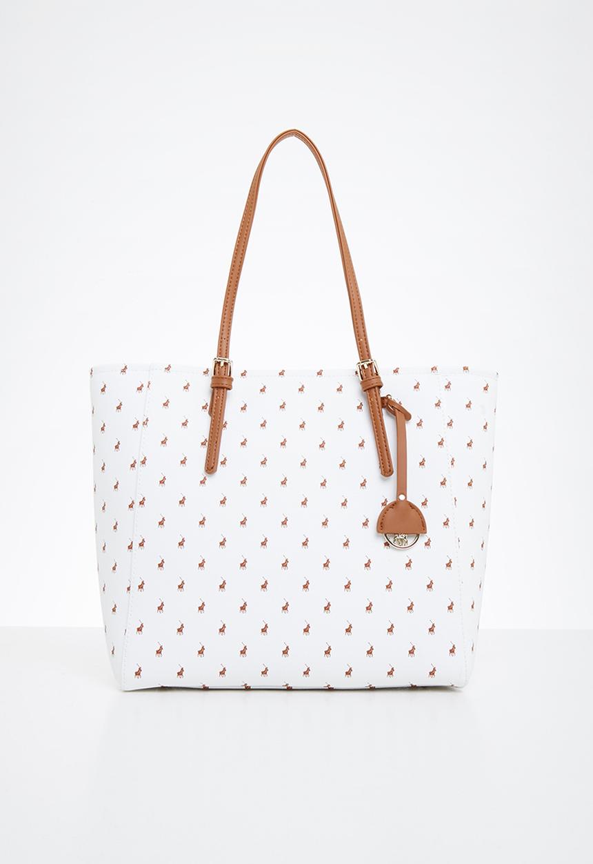 POLO - New iconic tote - white