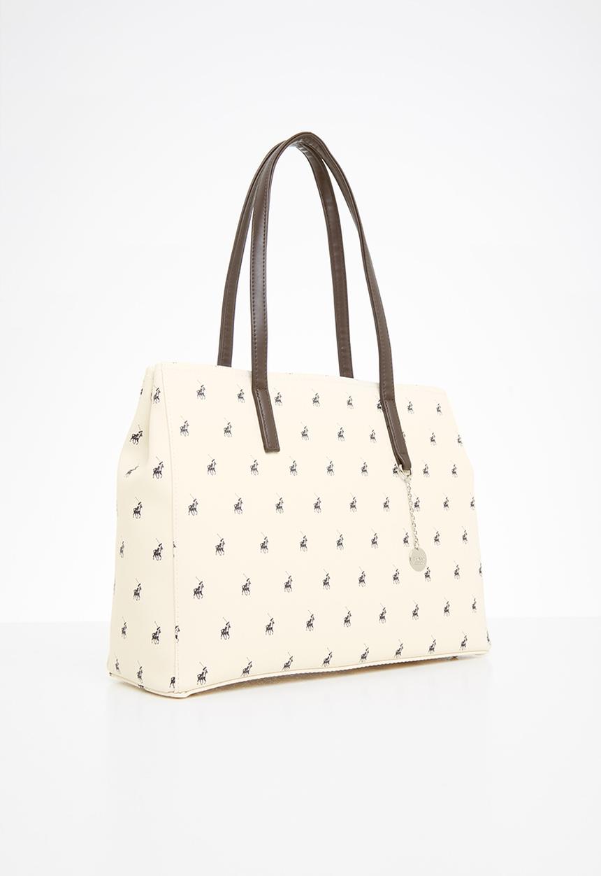 POLO - New classic large market tote - cream