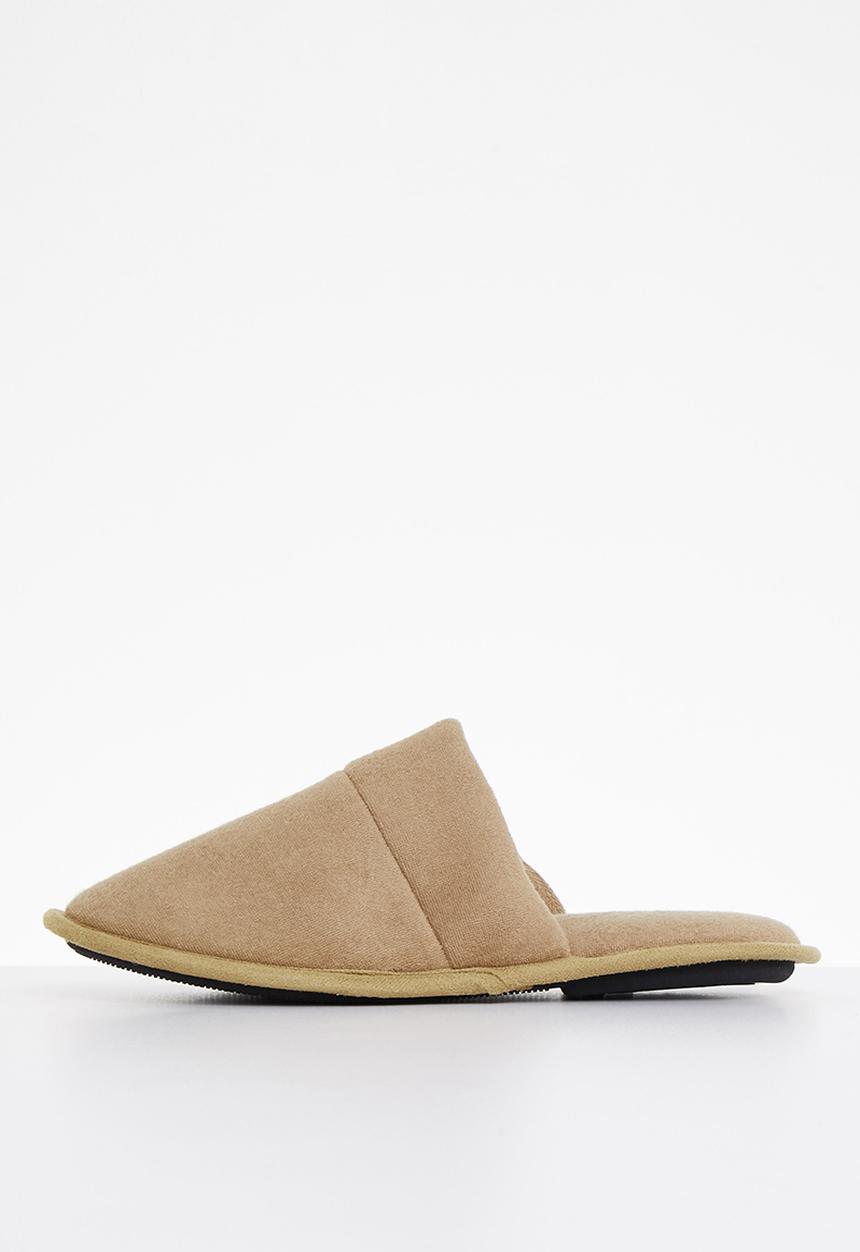 Hush Puppies - Hank corduroy slipper - brown