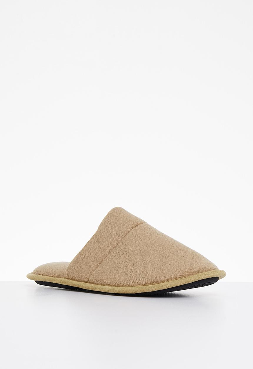 Hush Puppies - Hank corduroy slipper - brown