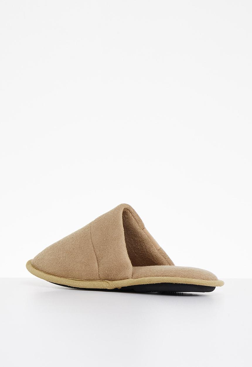 Hush Puppies - Hank corduroy slipper - brown