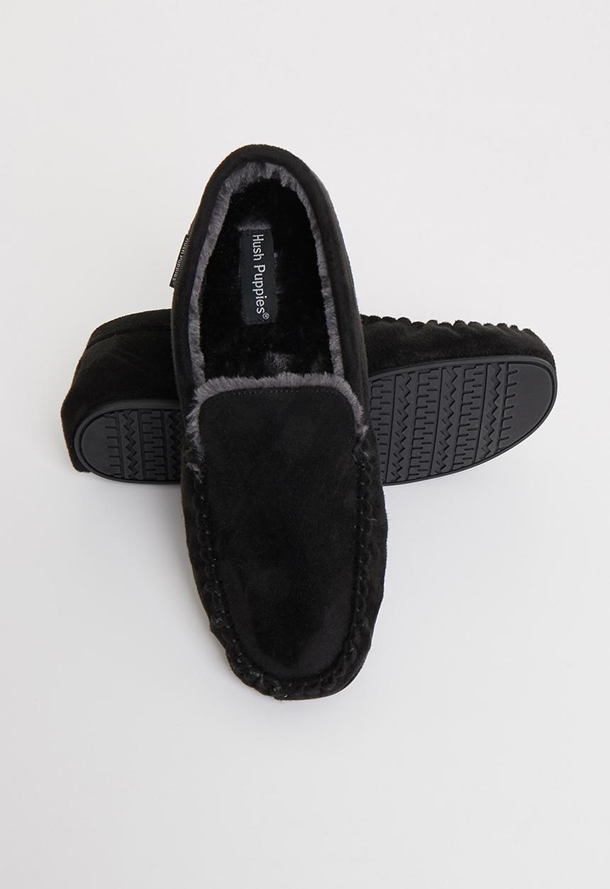 Hush Puppies - Kozy slipper - black